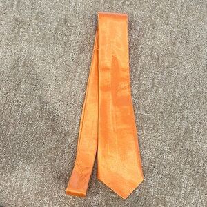 Sleek Orange Tie
